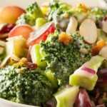 Broccoli Salad With Creamy Feta Dressing