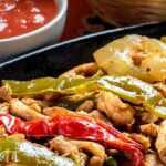 Heart Healthy Chicken Fajitas.