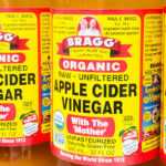bottles of apple cider vinegar that lower blood pressure