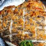 Garlic Parmesan Flounder