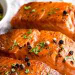 a group of heart healthy fish on a plate