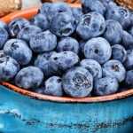heart healthy blueberry muffins