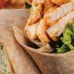 Heart Health chicken wrap