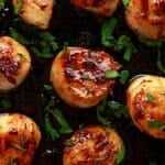 Heart healthy scallops