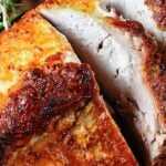 roast pork tenderlion on cutting board