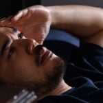 Man with insomnia